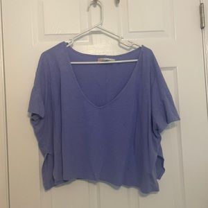 Free People Periwinkle Tee